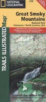 Cover for National Geographic Maps · Great Smoky Mountains National Park: Trails Illustrated National Parks (Kort) [2023rd edition] (2008)