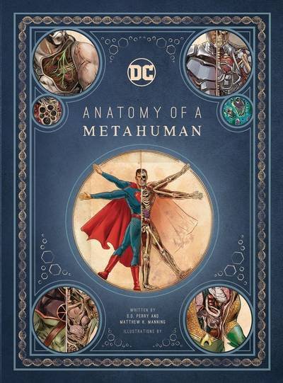 Cover for S.D Perry · DC Comics: Anatomy of a Metahuman (Hardcover Book) (2018)