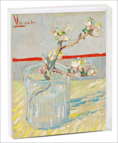 Cover for Vincent van Gogh · Vincent Van Gogh Sprig of Flowering Almond in a Glass, Arles, 1888, Notecard Set (Bok) (2018)
