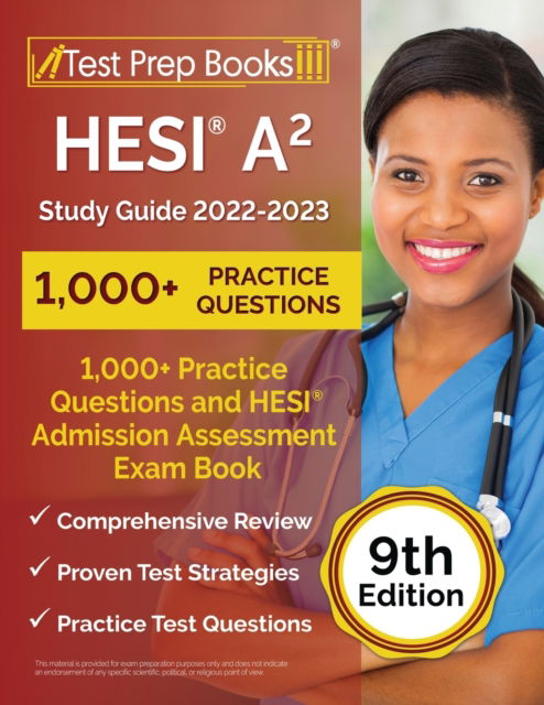 Cover for Joshua Rueda · HESI A2 Study Guide 2022-2023 : 1,000+ Practice Questions and HESI Admission Assessment Exam Review Book [9th Edition] (Paperback Book) (2022)