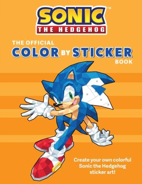 Cover for Insight Editions · Sonic the Hedgehog: The Official Color by Sticker Book - Insight (Paperback Bog) (2022)