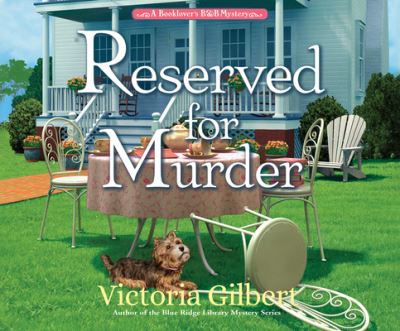 Cover for Victoria Gilbert · Reserved for Murder (CD) (2021)