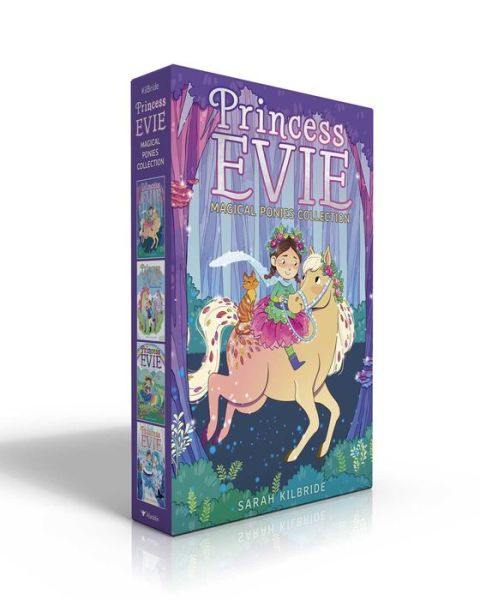 Cover for Sarah KilBride · Princess Evie Magical Ponies Collection (Boxed Set): The Forest Fairy Pony; Unicorn Riding Camp; The Rainbow Foal; The Enchanted Snow Pony - Princess Evie (Paperback Book) (2023)