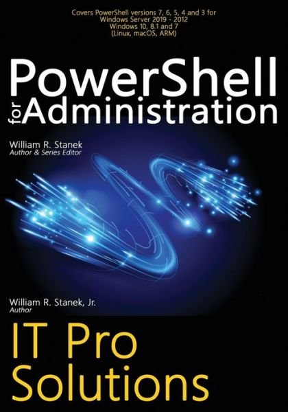 Cover for William R Stanek · PowerShell for Administration (Paperback Book) (2020)