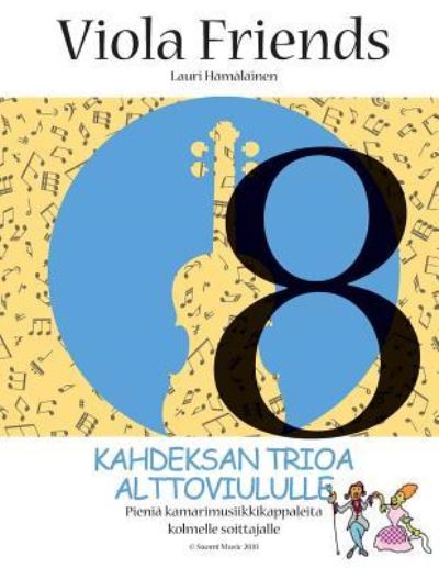 Cover for Lauri Juhani Hamalainen · Kahdeksan trioa alttoviululle (Paperback Book) (2018)