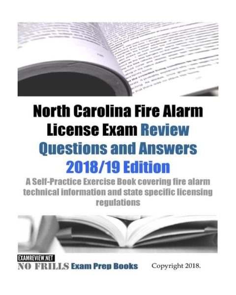 Cover for Examreview · North Carolina Fire Alarm License Exam Review Questions and Answers (Pocketbok) (2018)