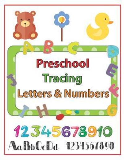 Cover for Krissmile · Preschool Tracing Letters &amp; Numbers (Paperback Book) (2019)