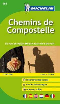 Cover for Michelin · Le chemin de Compostelle - Zoom Map 161: Map (Kartor) (2017)