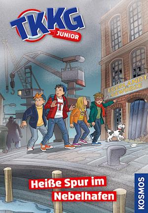 Cover for Benjamin Schreuder · TKKG Junior, 23, Heiße Spur im Nebelhafen (Book) (2024)