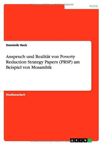 Cover for Heck · Anspruch und Realität von Poverty (Book) [German edition] (2013)