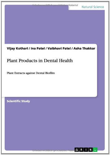 Cover for Kothari · Plant Products in Dental Health (Bok) (2014)