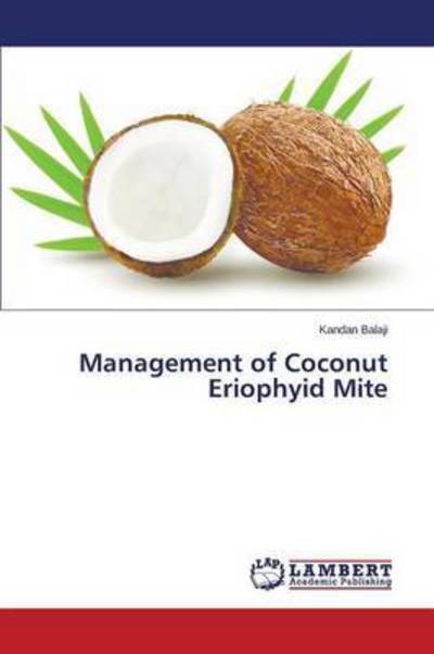 Cover for Balaji · Management of Coconut Eriophyid (Book) (2015)