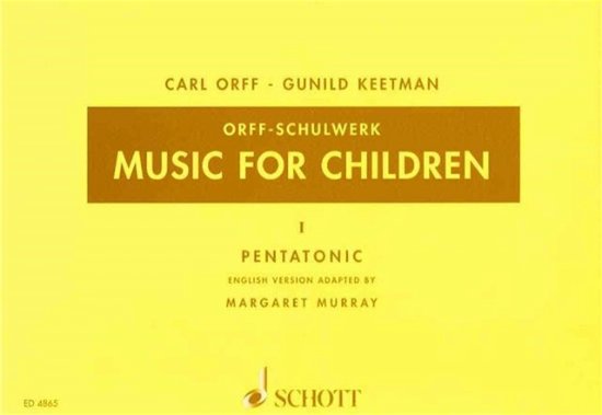Music for Children Vol 1 - Gunild   or Keetman - Livros - SCHOTT & CO - 9783795795016 - 1 de junho de 1976