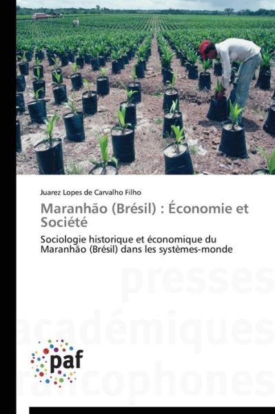 Cover for Juarez Lopes De Carvalho Filho · Maranhão (Brésil) : Économie et Société: Sociologie Historique et Économique Du Maranhão (Brésil) Dans Les Systèmes-monde (Paperback Book) [French edition] (2018)