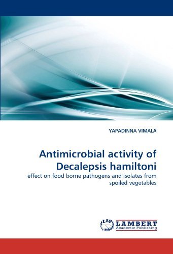 Cover for Yapadinna Vimala · Antimicrobial Activity of Decalepsis Hamiltoni: Effect on Food Borne Pathogens and Isolates from Spoiled Vegetables (Paperback Bog) (2011)