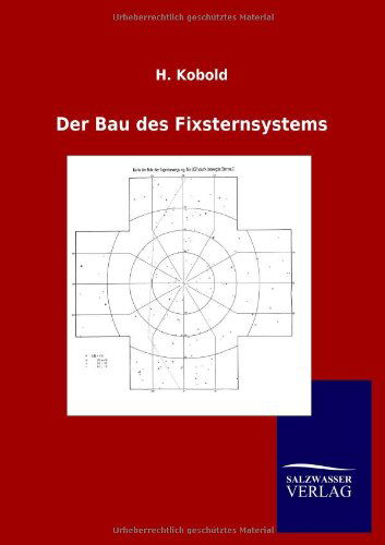 Cover for H Kobold · Der Bau des Fixsternsystems (Paperback Book) [German edition] (2012)