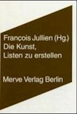 Cover for Ronald Voullié · Die Kunst, Listen zu erstellen (Paperback Book) (2004)