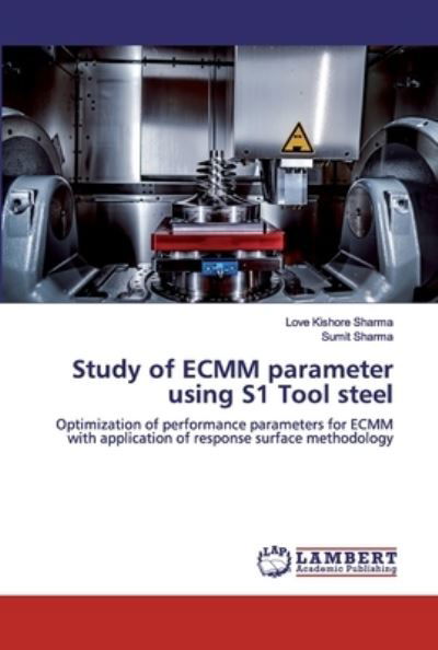 Cover for Sharma · Study of ECMM parameter using S1 (Bog) (2019)