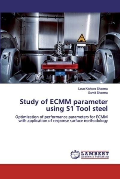 Cover for Sharma · Study of ECMM parameter using S1 (Book) (2019)