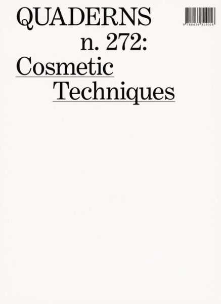 Cover for Ferran Grau · Cosmetic Techniques: QUADERNS #272 (Paperback Book) (2024)