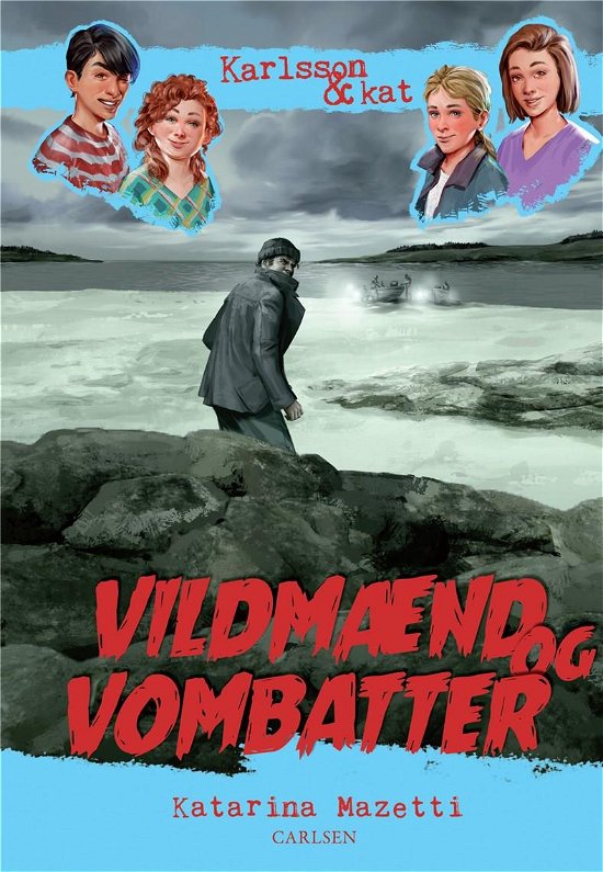 Cover for Katarina Mazetti · Karlsson &amp; kat: Karlsson &amp; kat (2) - Vildmænd og vombatter (Gebundesens Buch) [1. Ausgabe] (2019)