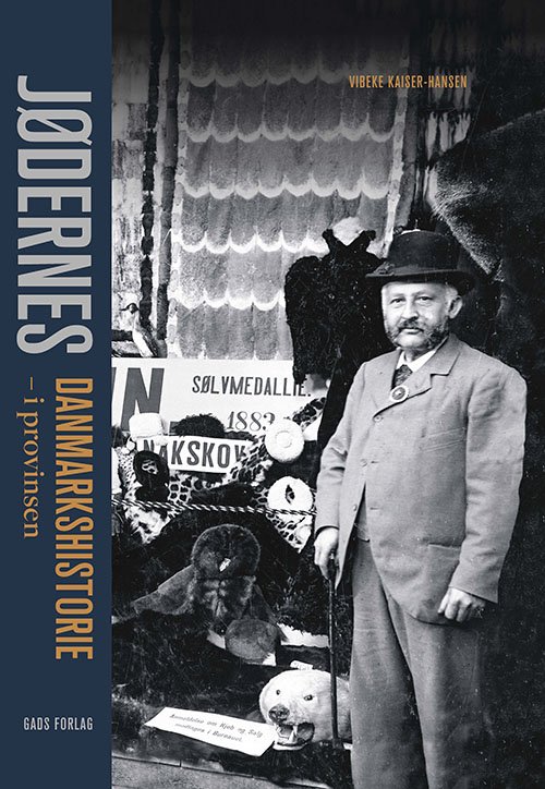 Cover for Vibeke Kaiser-Hansen · Jødernes danmarkshistorie (Bound Book) [1.º edición] (2022)