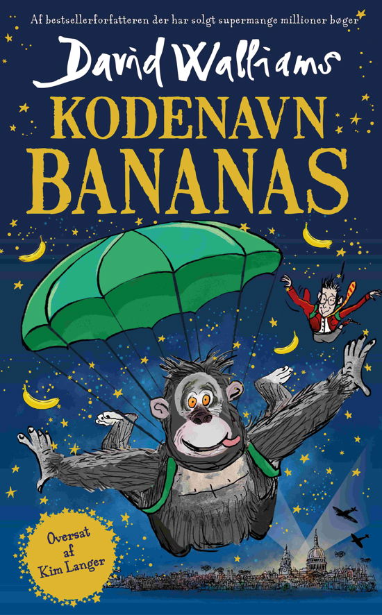 Cover for David Walliams · Kodenavn Bananas (Paperback Book) [2e uitgave] (2024)