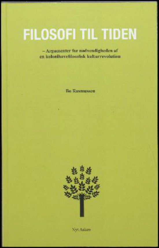 Cover for Bo Rasmussen · Filosofi Til Tiden (Book) (2015)
