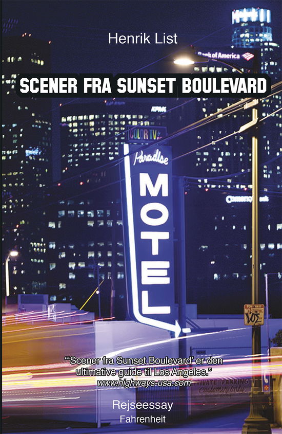 Cover for Henrik List · Scener fra Sunset Boulevard (Sewn Spine Book) [1er édition] (2018)