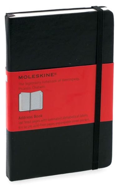 Cover for Moleskine · Moleskine Pocket Address Book: Black - Moleskine Classic (Skrivemateriell) [Imitation] (2003)