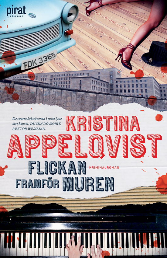 Cover for Kristina Appelqvist · Flickan framför muren (Paperback Book) (2023)