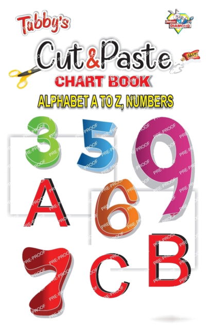 Cover for Priyanka Verma · Cut &amp; Paste Alphabet A to Z, Numbers (Taschenbuch) (2023)