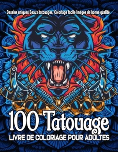 Cover for Bulbul · 100 tatouages Livre de coloriage pour adultes (Paperback Book) (2022)