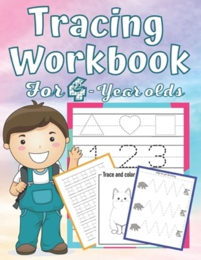 Cover for Dorota Kowalska · Tracing Workbook for 4 Year-Olds (Paperback Book) (2021)