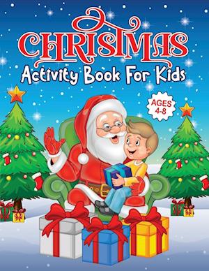 Cover for Life Design Studios · Christmas Activity Book for Kids Ages 4-8 (Book) (2022)