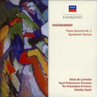 Cover for Alicia De Larrocha · Piano Concerto No. 2, Symphonic Dances (CD) (1990)