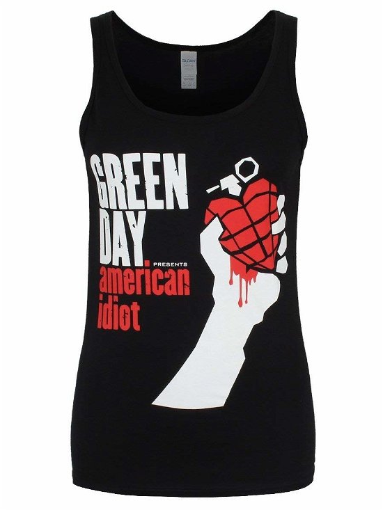 Cover for Green Day · American Idiot Juniors Tank (T-shirt)