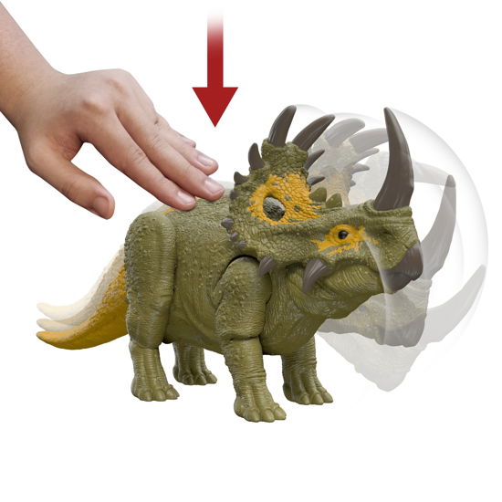 Cover for Mattel · Jurassic World - Roar Strikers - Sinoceratops (Legetøj) (2022)