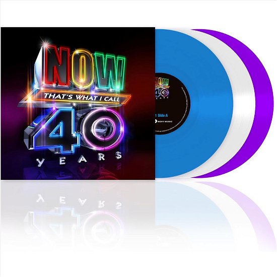 Now That's What I Call 40 Years / Various · Now Thats What I Call 40 Years (LP) [Tri-Colour Vinyl edition] (2023)