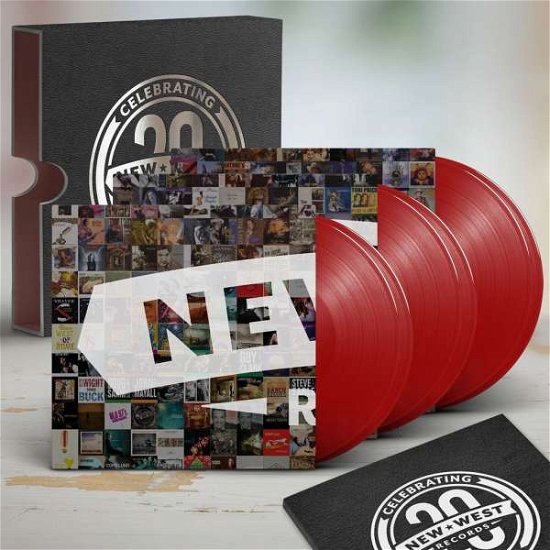 Various Artists · New West Records 20th Anniversary [6LP Box Set] (RED VINYL) (LP) [Standard edition] (2018)