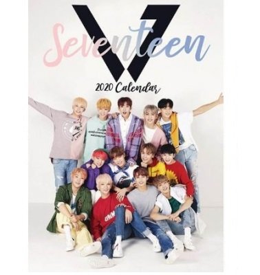 2020 Calendar - Seventeen - Mercancía - VYDAVATELSTIVI - 0616906767017 - 20 de mayo de 2019
