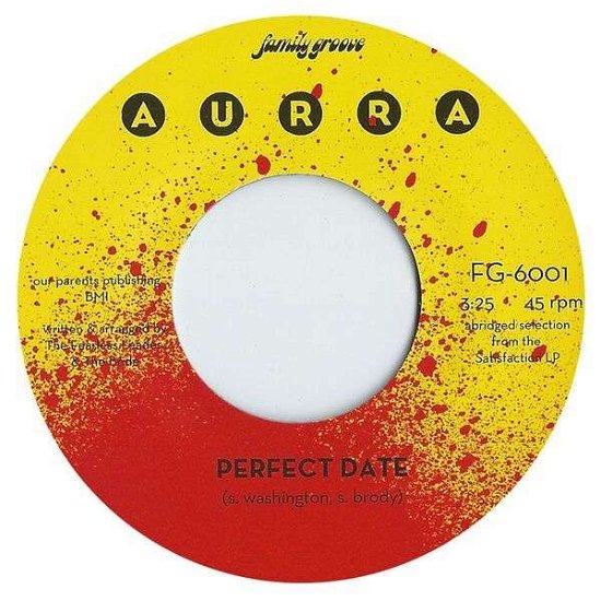 Cover for Aurra · Perfect Date / Perfect Date Instrumental (7&quot;) (2015)