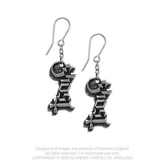 Ghost Logo Dropper Earrings - Ghost - Merchandise - GHOST - 0664427054017 - 31. august 2023