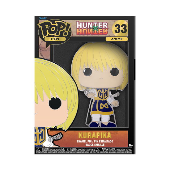 Cover for Funko Pop! Pins: · HUNTER X HUNTER - Pop Large Enamel Pin NÂ° 33 - Ku (Toys) (2023)