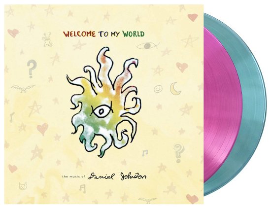 Cover for Daniel Johnston · Welcome to My World (Indie Exclusive Translucent Pink Coke Bottle Vinyl) (LP) (2022)