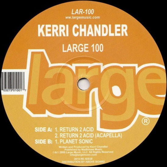 Cover for Kerri Chandler · Return 2 Acid (LP) (2024)