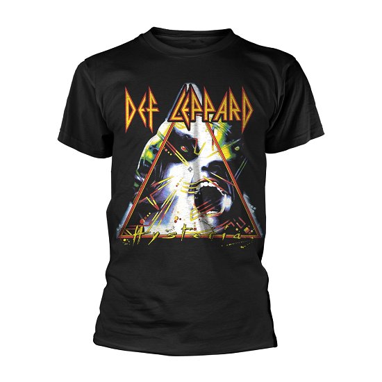 Cover for Def Leppard · Hysteria Black (T-shirt) [size XXL] [Black edition] (2015)