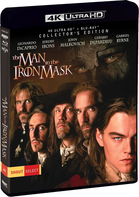 Cover for Man in the Iron Mask (4K UHD Blu-ray) [Collector's edition] (2023)