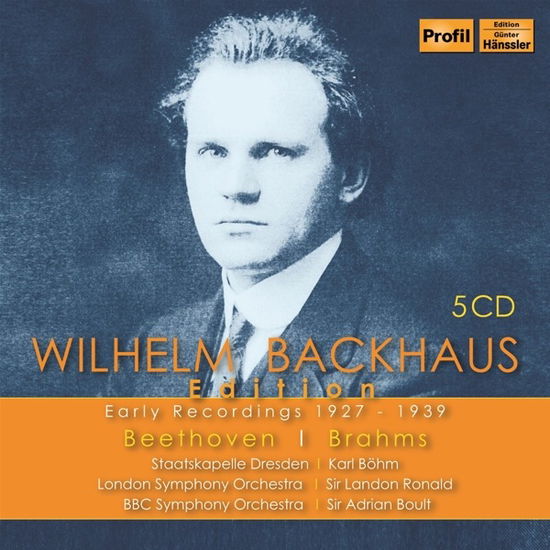 Edition: Early Recordings 1927-1939 - Wilhelm Backhaus - Música - PROFIL - 0881488230017 - 3 de março de 2023