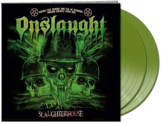 Cover for Onslaught · Live At The Slaughterhouse (LP) (2016)